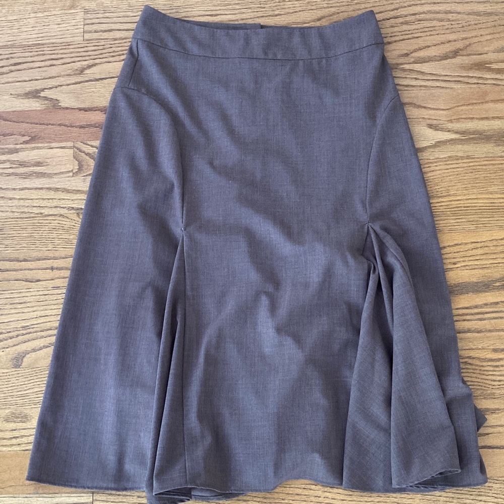 Max Studio Godet Midi Skirt